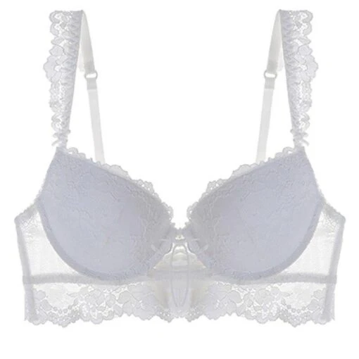 Spitzen-BH Florale Spitze -Mode Dessous Geschäft sujetador encaje floral pasarelle 6