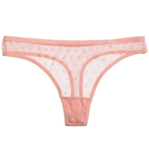 Tanga Transp Spitze -Mode Dessous Geschäft tanga transp encaje pasarelle 4