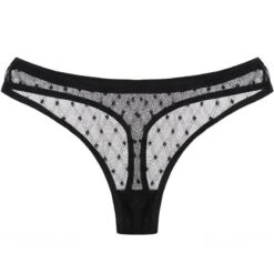 Tanga Transp Spitze -Mode Dessous Geschäft tanga transp encaje pasarelle 7