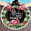 Flamenco Party Strandhandtuch -Mode Dessous Geschäft toalla de playa flamenco party pasarelle 539734