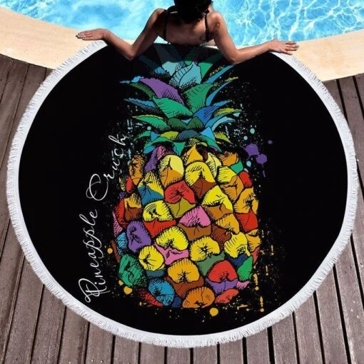 Ananas NG Strandhandtuch -Mode Dessous Geschäft toalla de playa pina ng pasarelle 248313