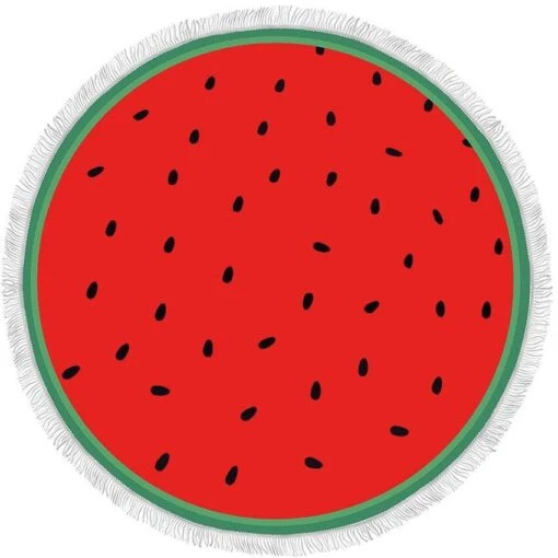 Strandhandtuch Wassermelone -Mode Dessous Geschäft toallas de sandias pasarelle 5