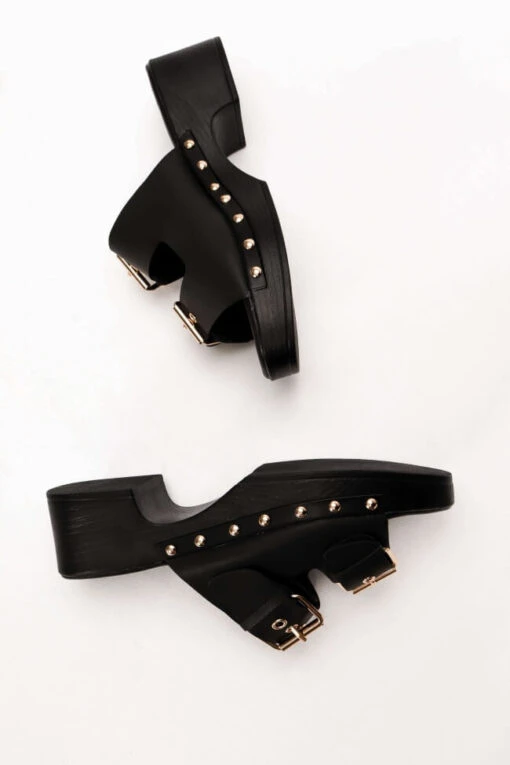 Curaçao Sandale Schwarz -Mode Dessous Geschäft tsokara me tokes 67731 k1us