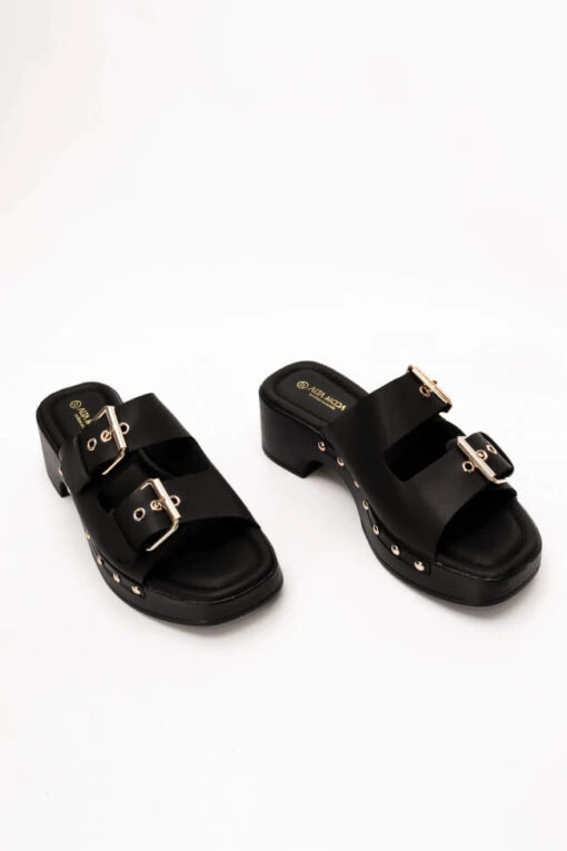 Curaçao Sandale Schwarz -Mode Dessous Geschäft tsokara me tokes 67731 t8t6