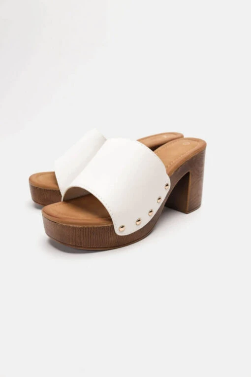 Sandale Daca Weiß -Mode Dessous Geschäft tsokara me trouks 90827 1eya
